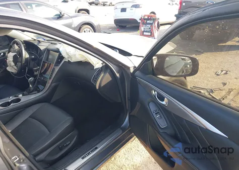 2015 Infiniti Q50 Premium from USA, damaged, VIN JN1BV7AP7FM351961